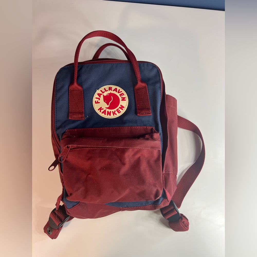 Fjallraven Kanken Unisex Medium Two Tone Vinylon Fabric Backpack 23561 RN 132540